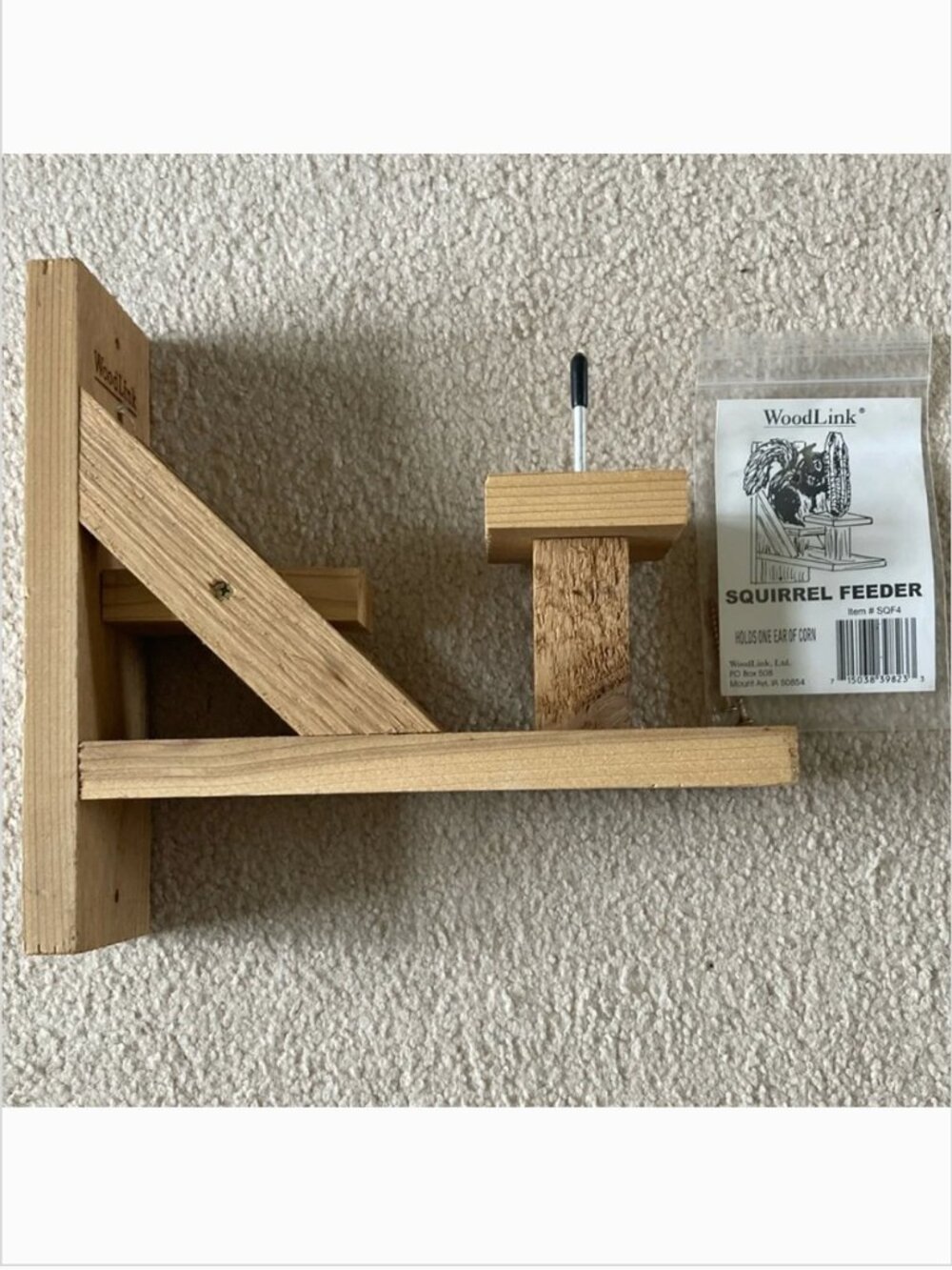 WoodLink Squirrel Feeder #SQF4 - Never Used